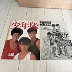 少年隊 コンサート パンフレットのサムネイル