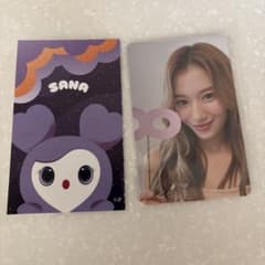 TWICEポップアップストア オフラインくじ 参加賞 サナのサムネイル