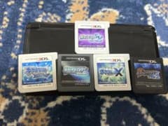 ニンテンドー3DS本体とポケモンソフト8本セットポケモンバンク