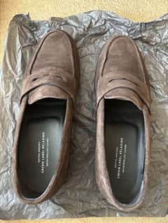 UNITED ARROWS スエード ローファー ブラウンのサムネイル