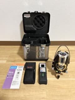 TAJIMA タジマ　レーザー墨出し器　ZEROB-KYR（乾電池専用）＋受光器のサムネイル
