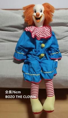 1960s 米国76cm ボゾビンテージドールBOZO THE CLOWN 1960s 米国76cm ボゾビンテージドールBOZO THE CLOWN - メルカリ
