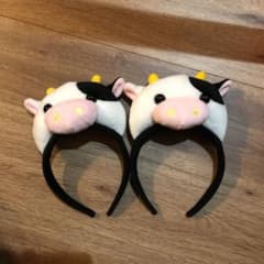 牛　カチューシャ　2個セットのサムネイル