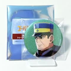 ゴールデンカムイ グリッター缶バッジ 月島基 月島軍曹 歩みver. A