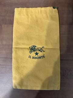 IL BISONTE イエロー 巾着のサムネイル