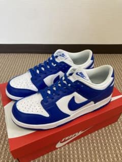 超美品 国内正規品 NIKE DUNK LOW ダンクロー ケンタッキー US9のサムネイル
