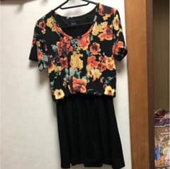 まぐまぐ様専用♡花柄ワンピース♡のサムネイル