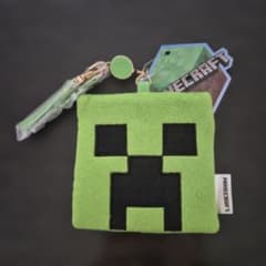 ゆっきー様専用マインクラフト クリーパー パスケース リール付き