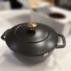 STAUB 両手鍋 20cm Wa-NABE L ブラックのサムネイル