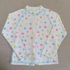 ディズニー ラッシュガード 水玉柄 130のサムネイル