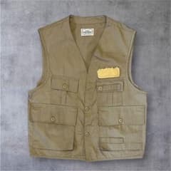 70'S SAFTBAK フィッシングベスト タン 70'S SAFTBAK フィッシングベスト タン - メルカリ