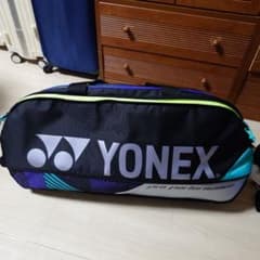 YONEX ラケットバッグ ブラック×シルバー24FW BAG2401W 076 - メルカリ