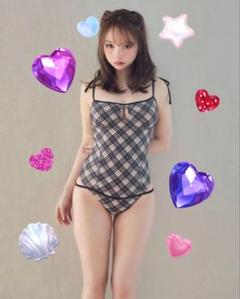 ANDMARY アンドマリー　Nadia check swimsuit 水着 andmary Nadia check swimsuit アンドマリー 水着 - メルカリ