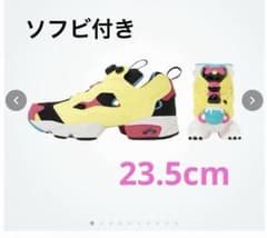 GRAPE BRAIN Reebokコラボ 怪獣ポンプ スニーカー 23.5 - メルカリ