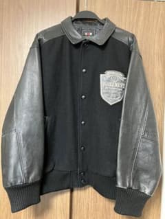 VAN スタジャン 黒 L〜XL 牛本革使用 - メルカリ