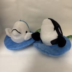 海からひょっこりぬいぐるみ　シャチ　シロイルカ2点セットのサムネイル