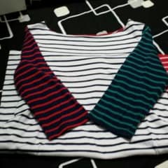 BEAMS Heart のボーダーワンピースのサムネイル