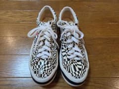 CONVERSE ONE STAR モノクロ チェック柄 総柄 スニーカーのサムネイル