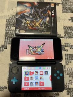 New 2DS LL 몬스터 헌터 더블 크로스 트라이 G 카세트 포함