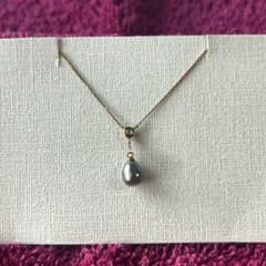 Sowi タヒチドロップパール・クリソプレーズ K10YGネックレス Sowi タヒチドロップパール・クリソプレーズ K10YGネックレス - メルカリ