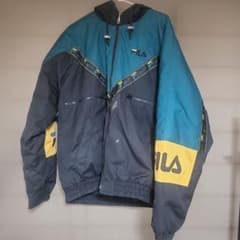 FILA フード付きダウンジャケット Mのサムネイル