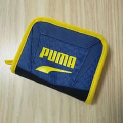 PUMA ネイビー/イエロー 財布のサムネイル