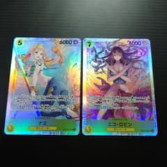 ヒロインズエディション ナミSR ニコ・ロビンSR 2枚セット - メルカリ