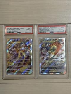 連番:極希少PSA10 2枚セット】 ミュウツー リザードンVSTAR セット