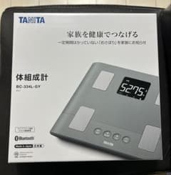 TANITA 体組成計 BC-334L-GY - メルカリ