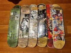 中古スケートボード　デッキ　USED DIY リメイク7枚セット 中古スケートボード デッキ USED DIY リメイク7枚セット - メルカリ