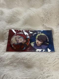 ブルーロック 伊勢丹描き下ろし缶バッジ2個セット 潔世ー カイザー