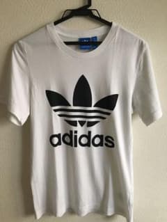 adidas originals ロゴTシャツ 白Tシャツ アディダス 定番のサムネイル
