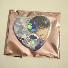 多聞くん今どっち ハート型 ホログラム 缶バッジ 坂口桜利 - メルカリ