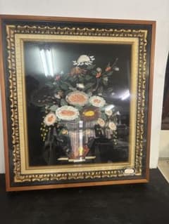 山梨貴石画美術工芸協会 JTA貴石画‼️】天然石で作った宝石画 希少