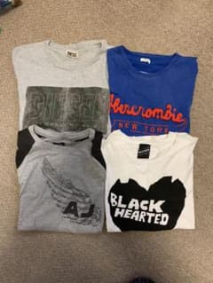 ディーゼル、アバクロ、アルマーニジーンズ、ビームスのＴシャツ４枚セットまとめ売りのサムネイル