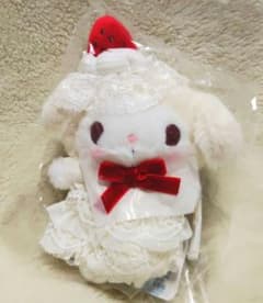 マイメロディ ショートケーキ マスコットホルダー ぬいぐるみチャーム