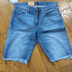 新品同様❗️ポロ  ラルフローレン  デニムハーフパンツのサムネイル