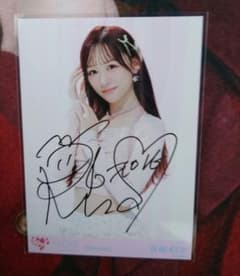 音嶋莉沙　ナツマトペ　直筆 音嶋莉沙 直筆生写真 とくべチュ、してMV衣装チュウ - メルカリ