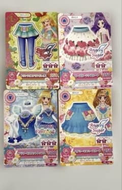 アイカツ！ カード 4枚セット Angely Sugarのサムネイル