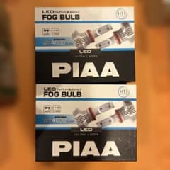 PIAA LEDバルブ H11/H8 6000K 4000lm PIAA LED フォグバルブ H11 H8/H16 6000K 4000lm - メルカリ