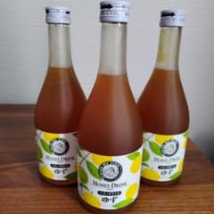 山田養蜂場ハニードリンクゆず　500ml 3本セットのサムネイル