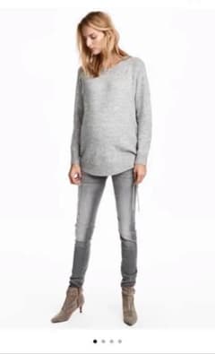 H&M マタニティスキニー グレーのサムネイル