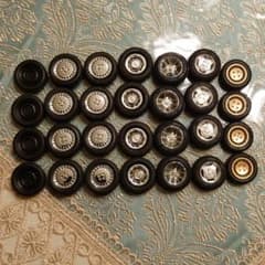 プラモデル車タイヤホイールセットのサムネイル