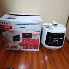T-fal ラクラ・クッカープラス コンパクト電気圧力鍋 CY353 - メルカリ