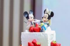 ミッキー＆ミニー ウェディング ケーキトッパーのサムネイル
