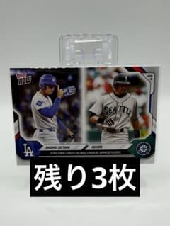 topps NOW 大谷翔平 / イチロー 43試合連続出塁数 日本人タイ記録