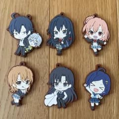 俺ガイル カプセルラバーマスコット 全6種コンプリート