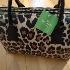 kate spade ヒョウ柄 ハンドバッグ 新作タグ付き未試着購入し保管 