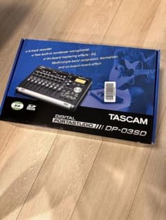 TASCAM DP-03SD デジタルポータスタジオのサムネイル