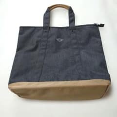 【新品・未使用】MINI トートバッグ グレー ベージュのサムネイル